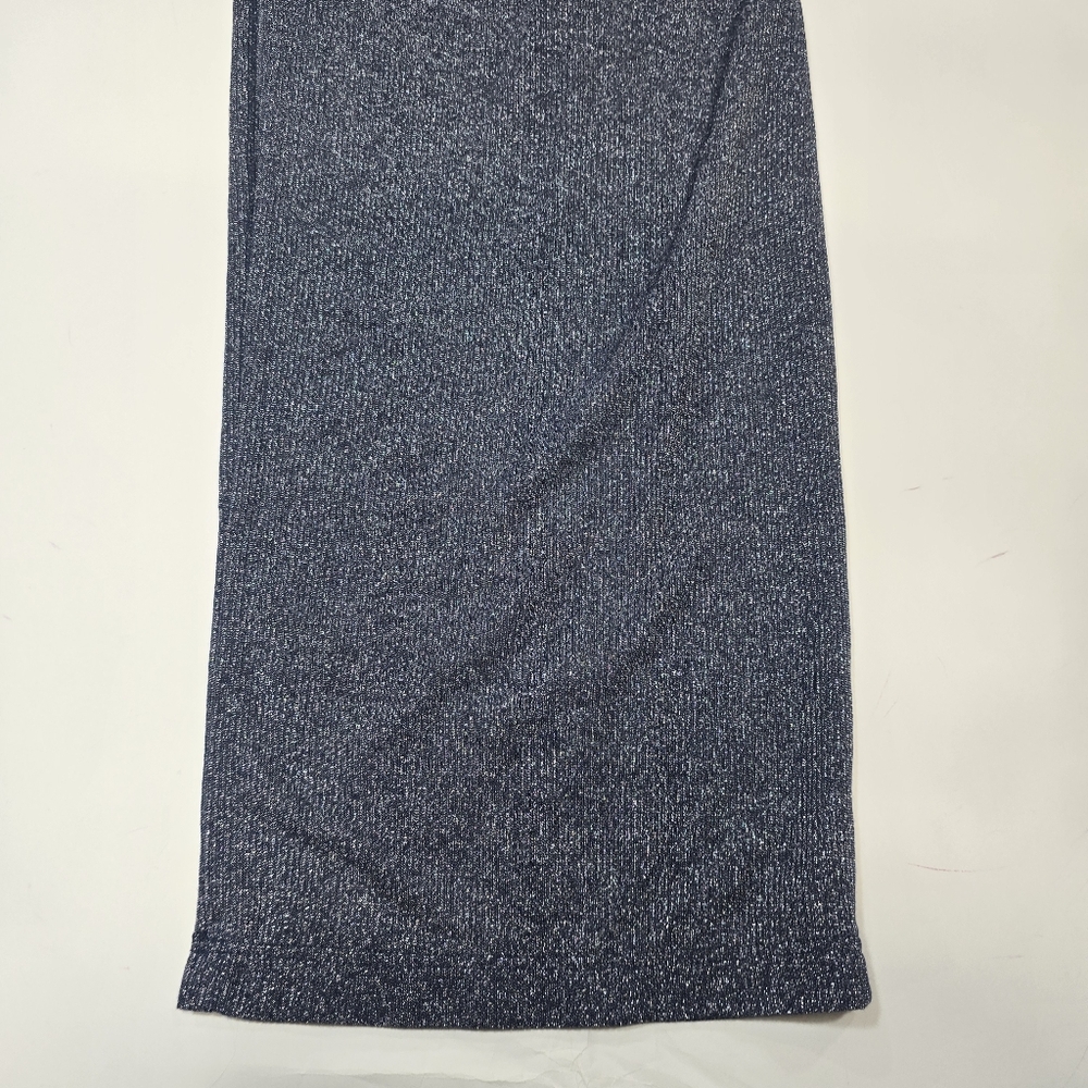 Lama Jouni Bandeaux Maxi Dress in Blue Shimmer - Picture 3 of 11